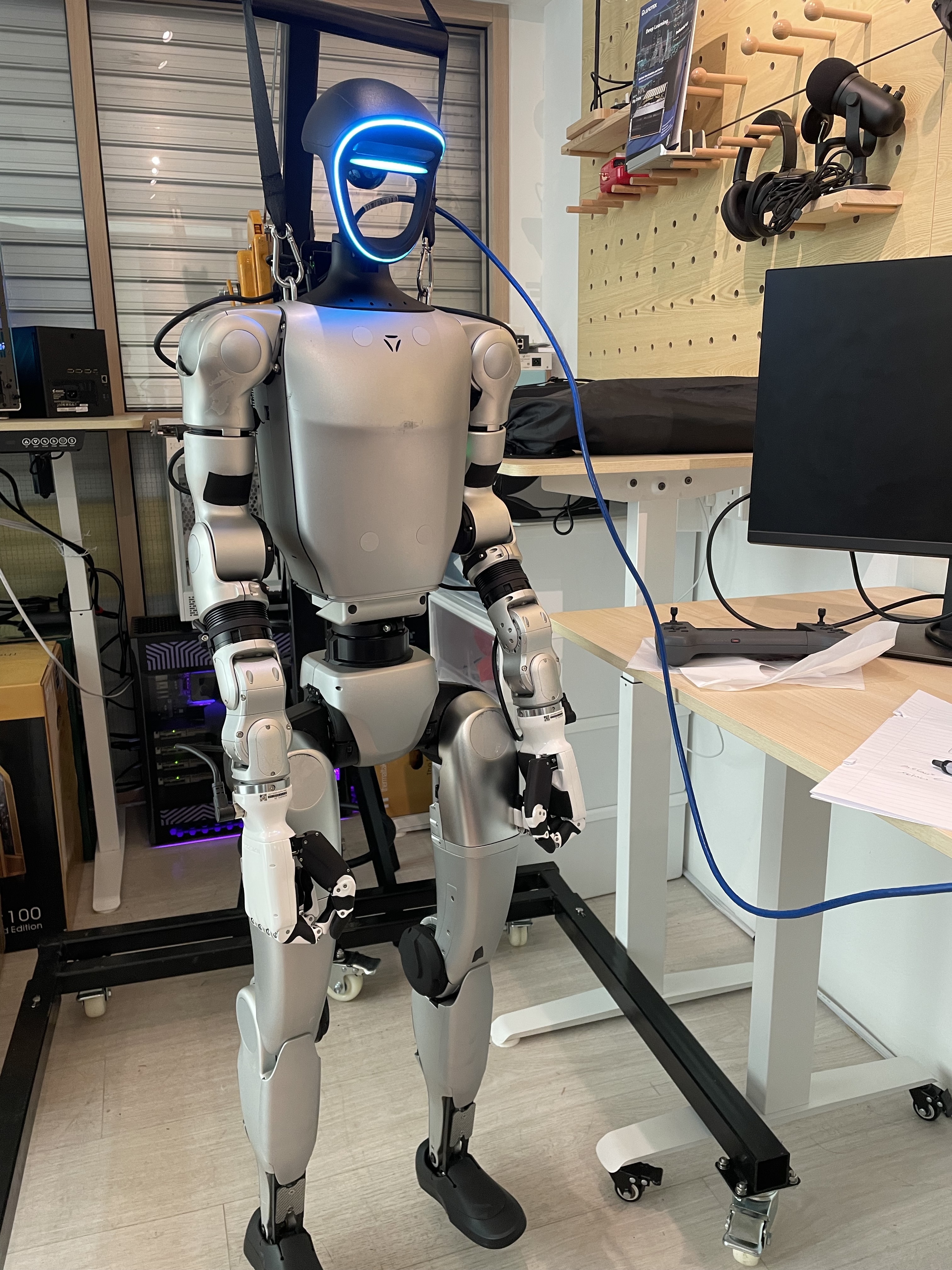 Menlo Singapore Office - Our Prototype Robot
