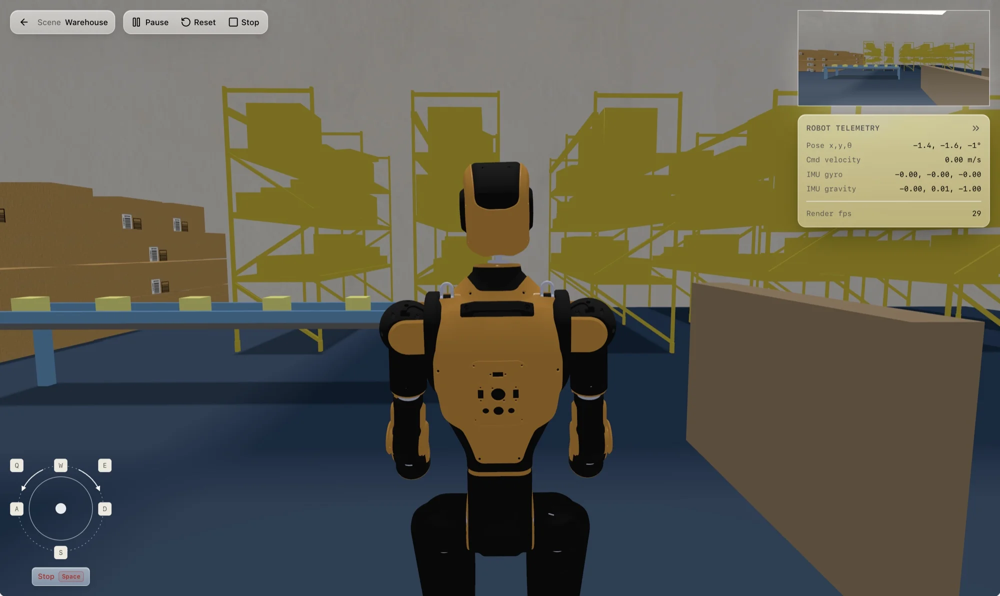 Menlo Platform simulator